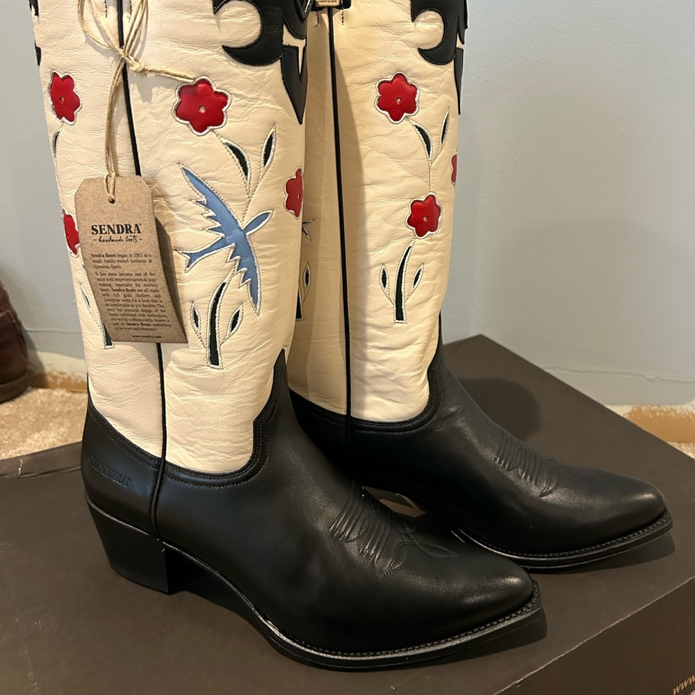 DANDELIE COLIBRI TALL BOORS BLACK BNIB - Picture 3 of 8